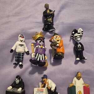 Colorful Miniature Figurine Set